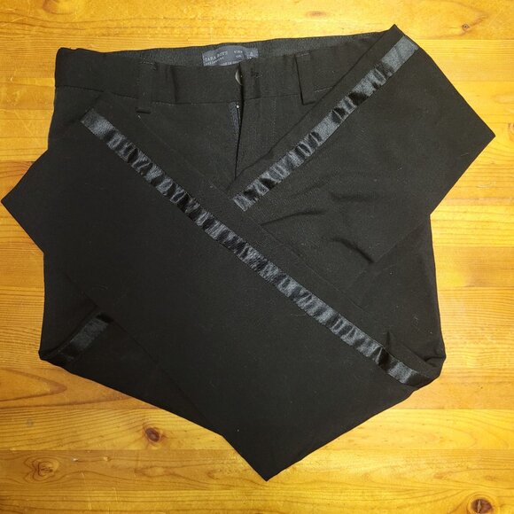 Zara dress pants boys with shiny stripe 6 - Picture 5 of 10